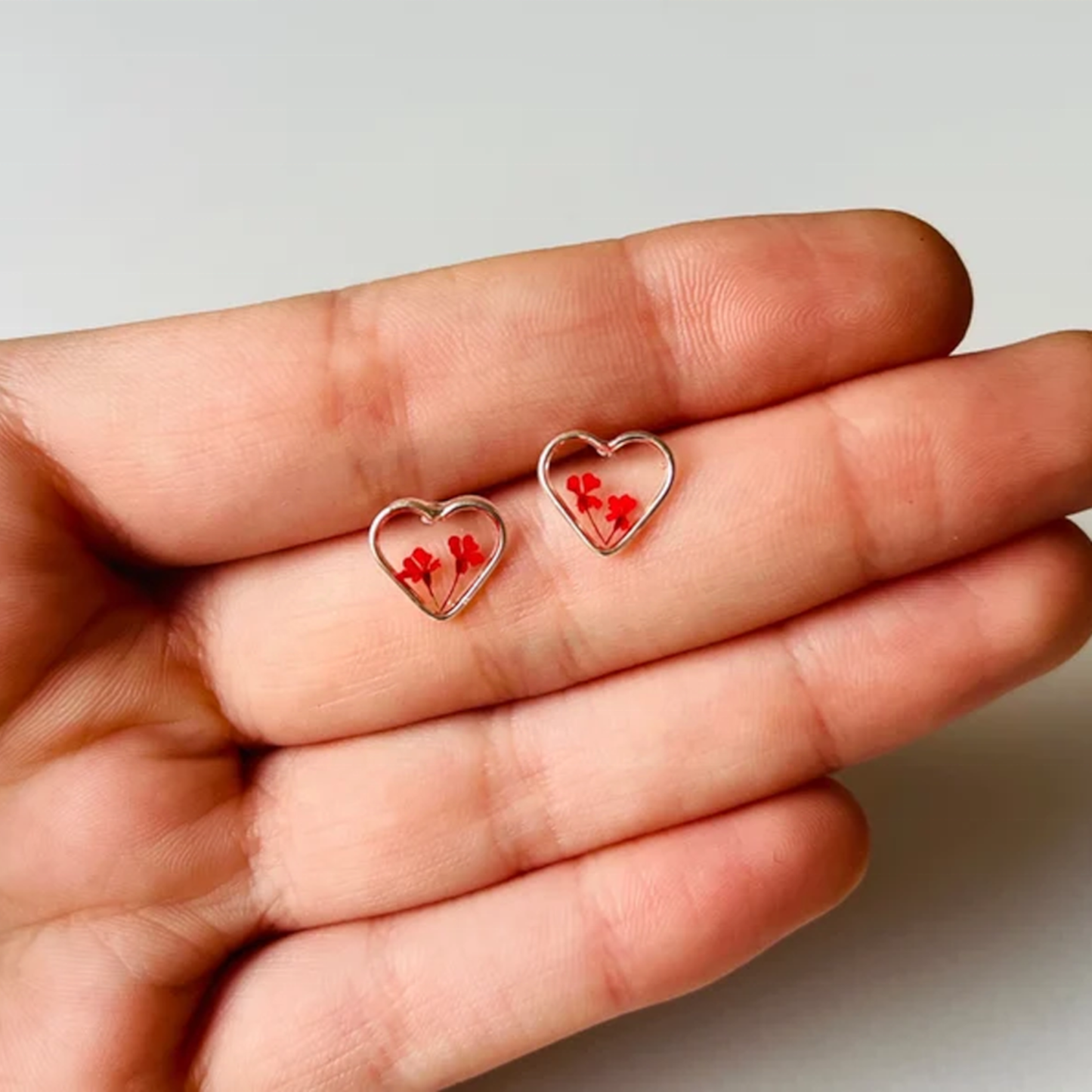 FLO's  Blossoming Hearts Earrings