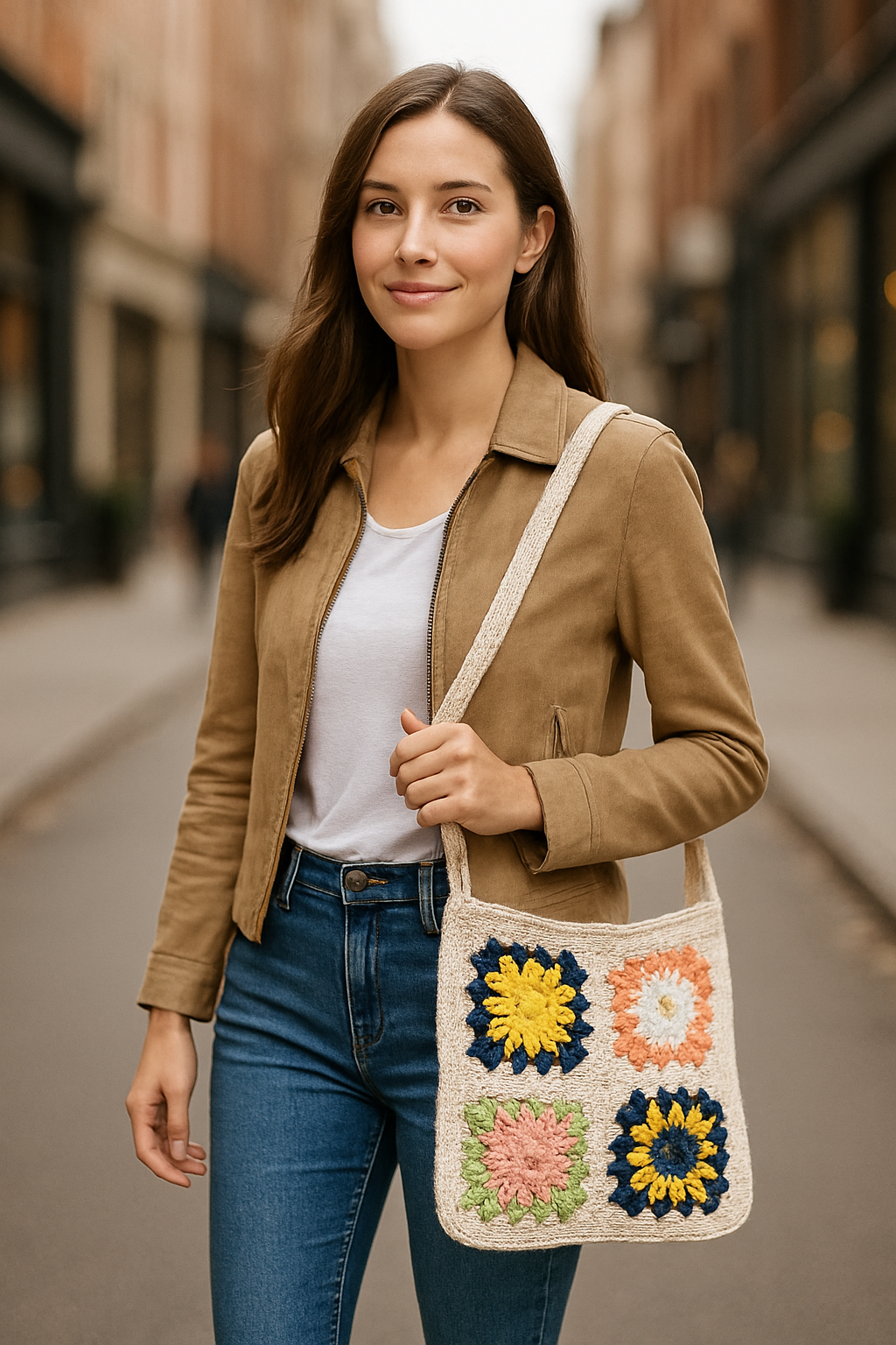 FLO's Sunny Bloom Crochet Sling