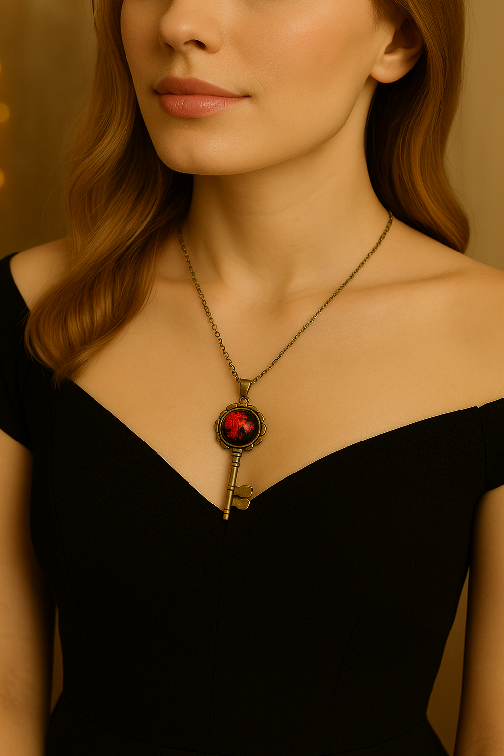 FLO's Dainty Cue Real Dried Flower Necklace