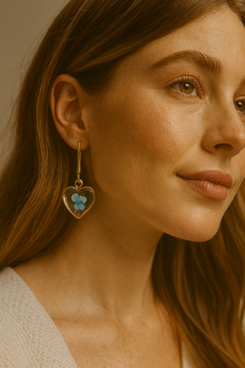 FLO's Fleeting Fairy Real Dried Flower Earrings