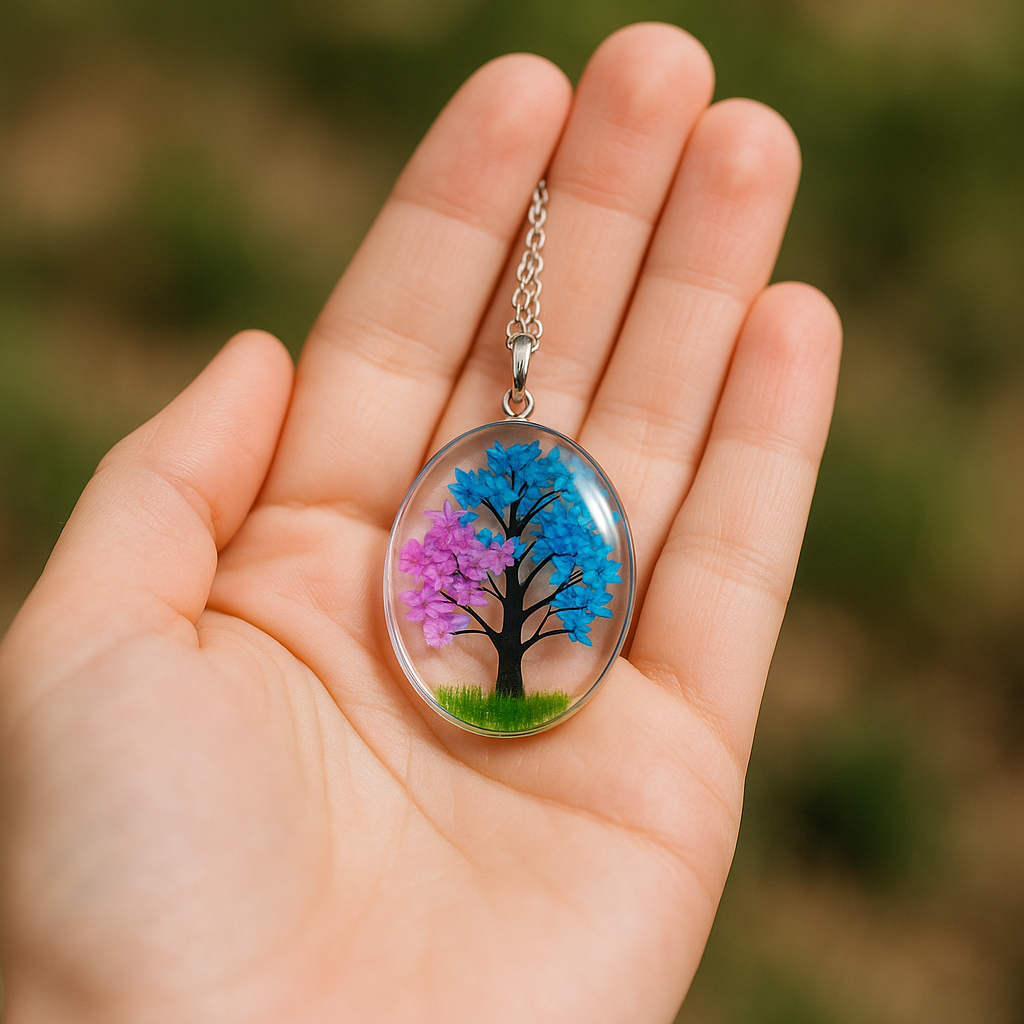FLO's Enchanted Bloom Tree Pendant