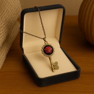 FLO's Dainty Cue Real Dried Flower Necklace