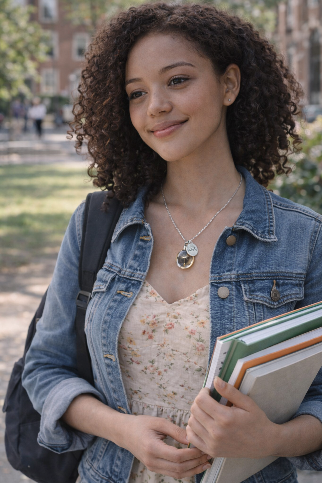 FLO’s MoonWish Dandelion Orb Pendant