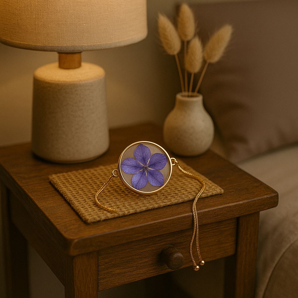 FLO's Royal Bloom Larkspur Bracelet