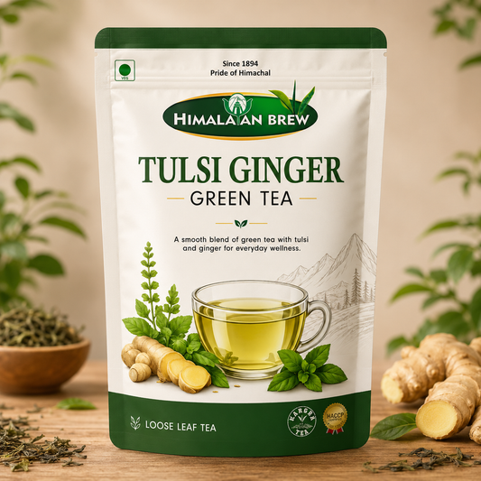 Tulsi Ginger Green Tea