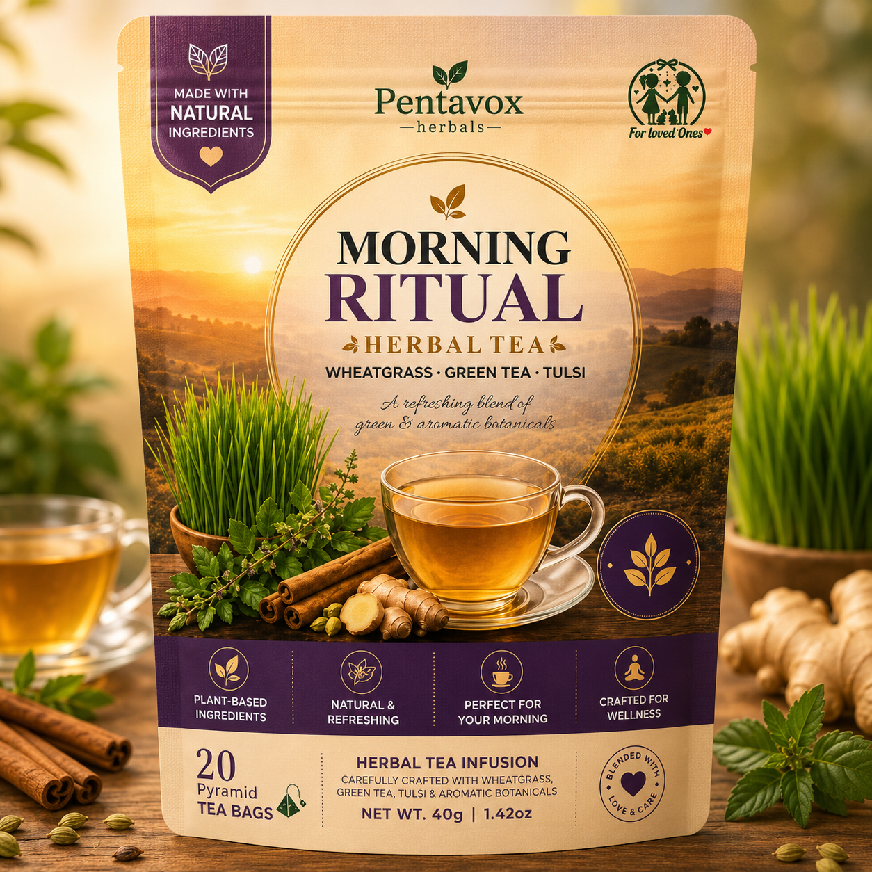 Morning Ritual Herbal Tea