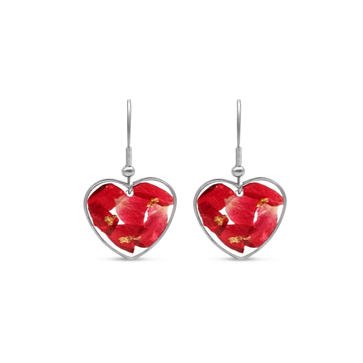 FLO's Heartfelt Rose Earrings