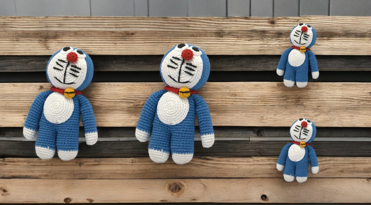 Robo-Buddy – Doraemon Crochet Toy