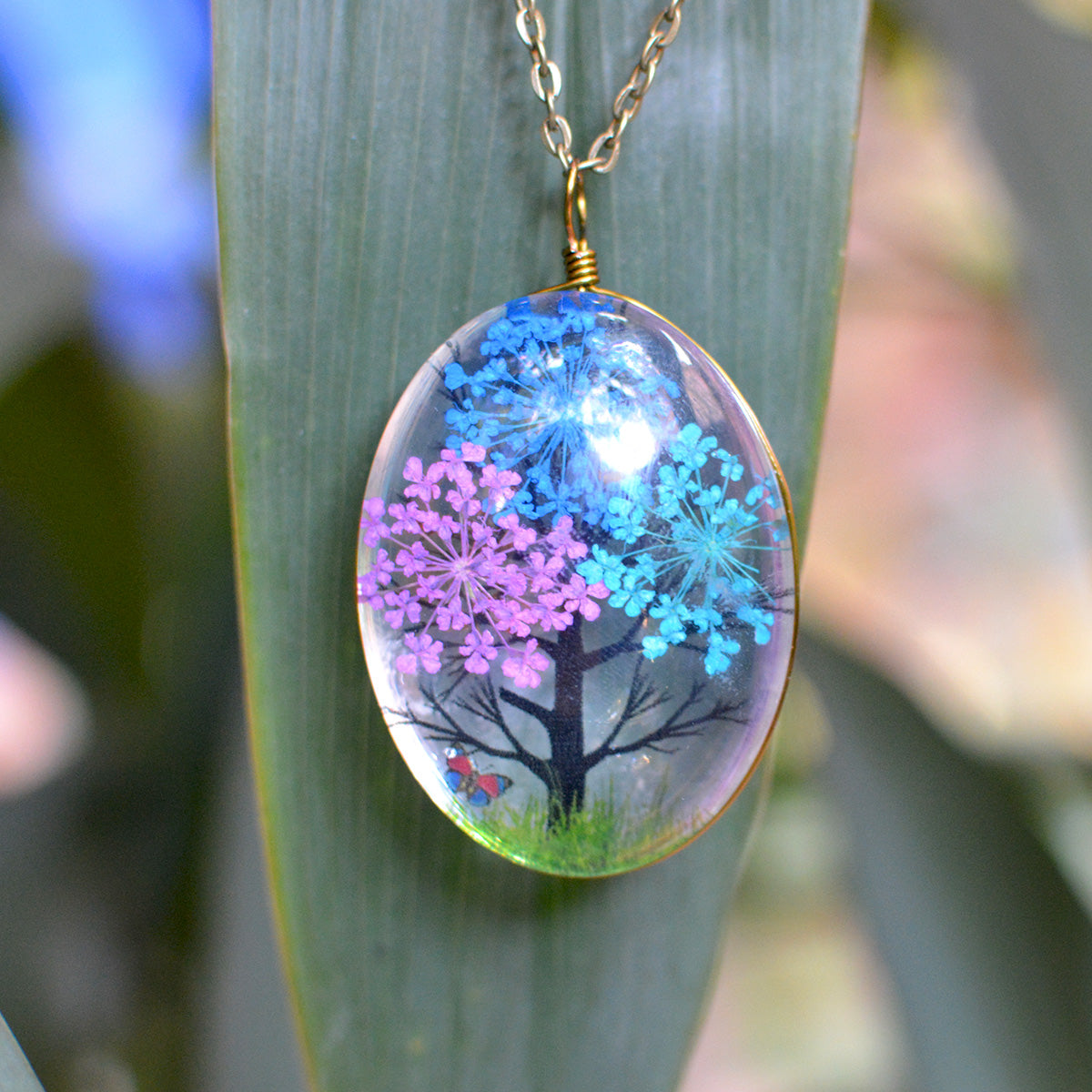 FLO's Enchanted Bloom Tree Pendant