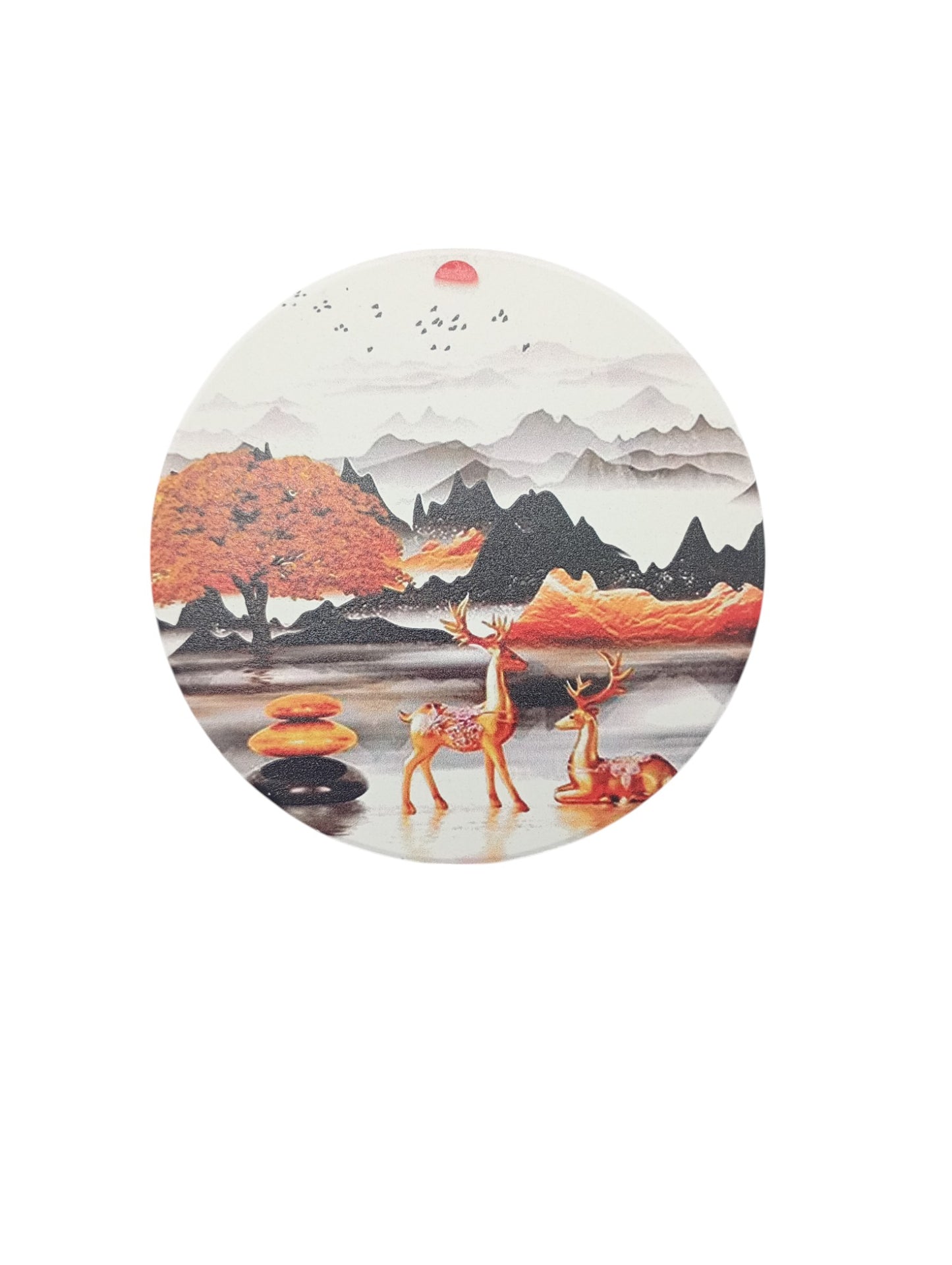 FLO's Rustic Vintage Essence Coaster