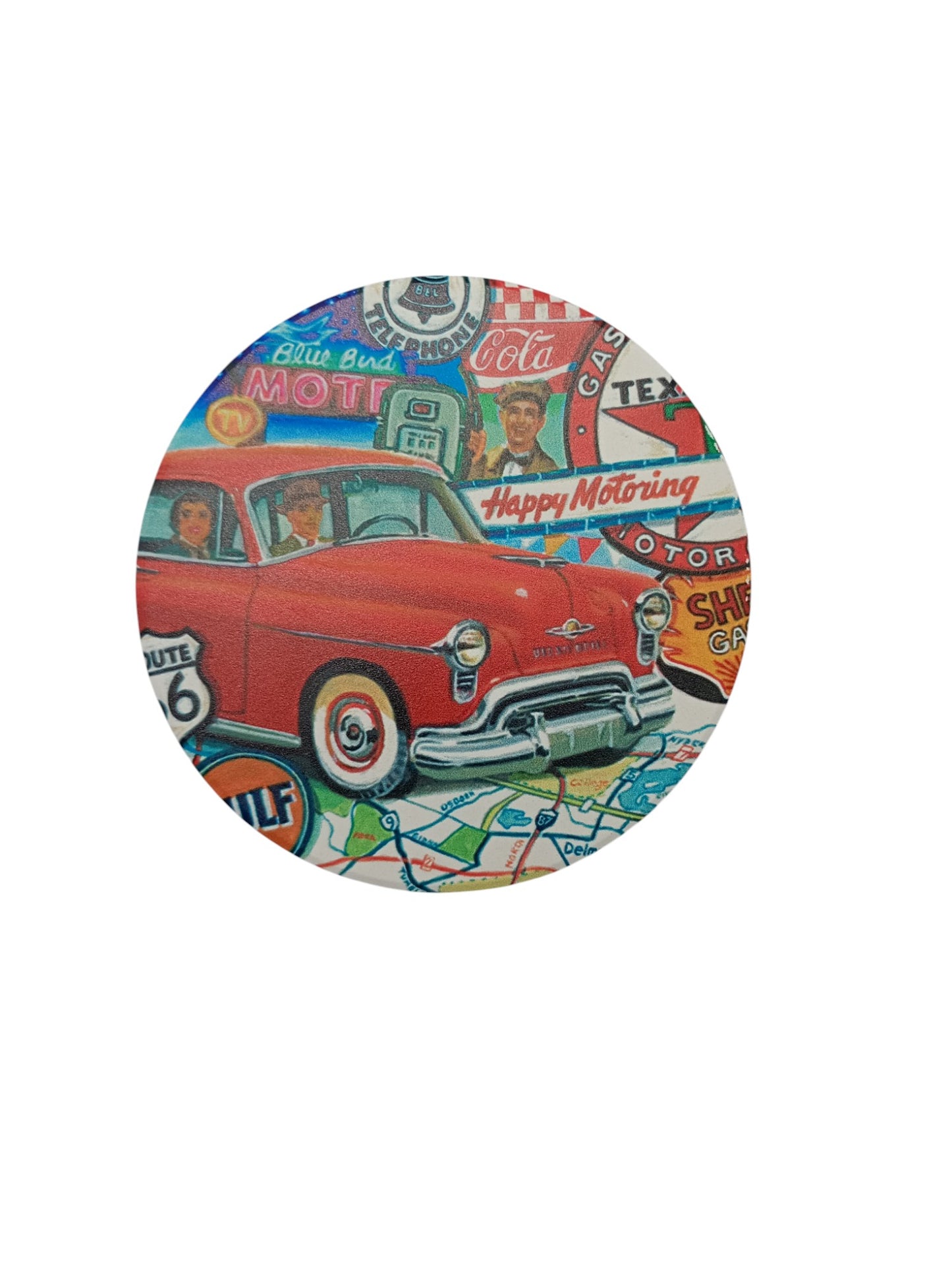 FLO's Retro Travel Van Coaster