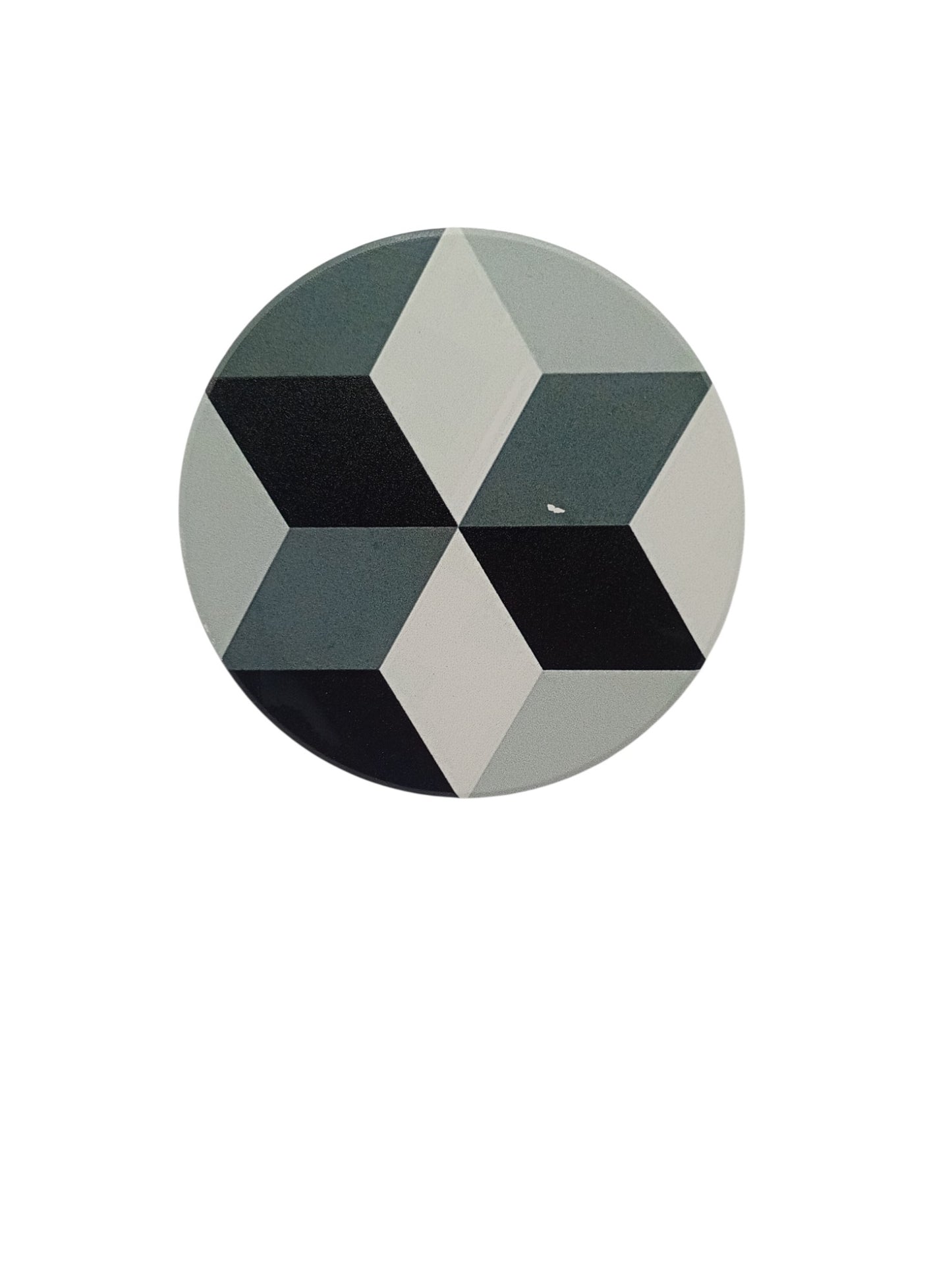 FLO's Black & White Hexa Coaster