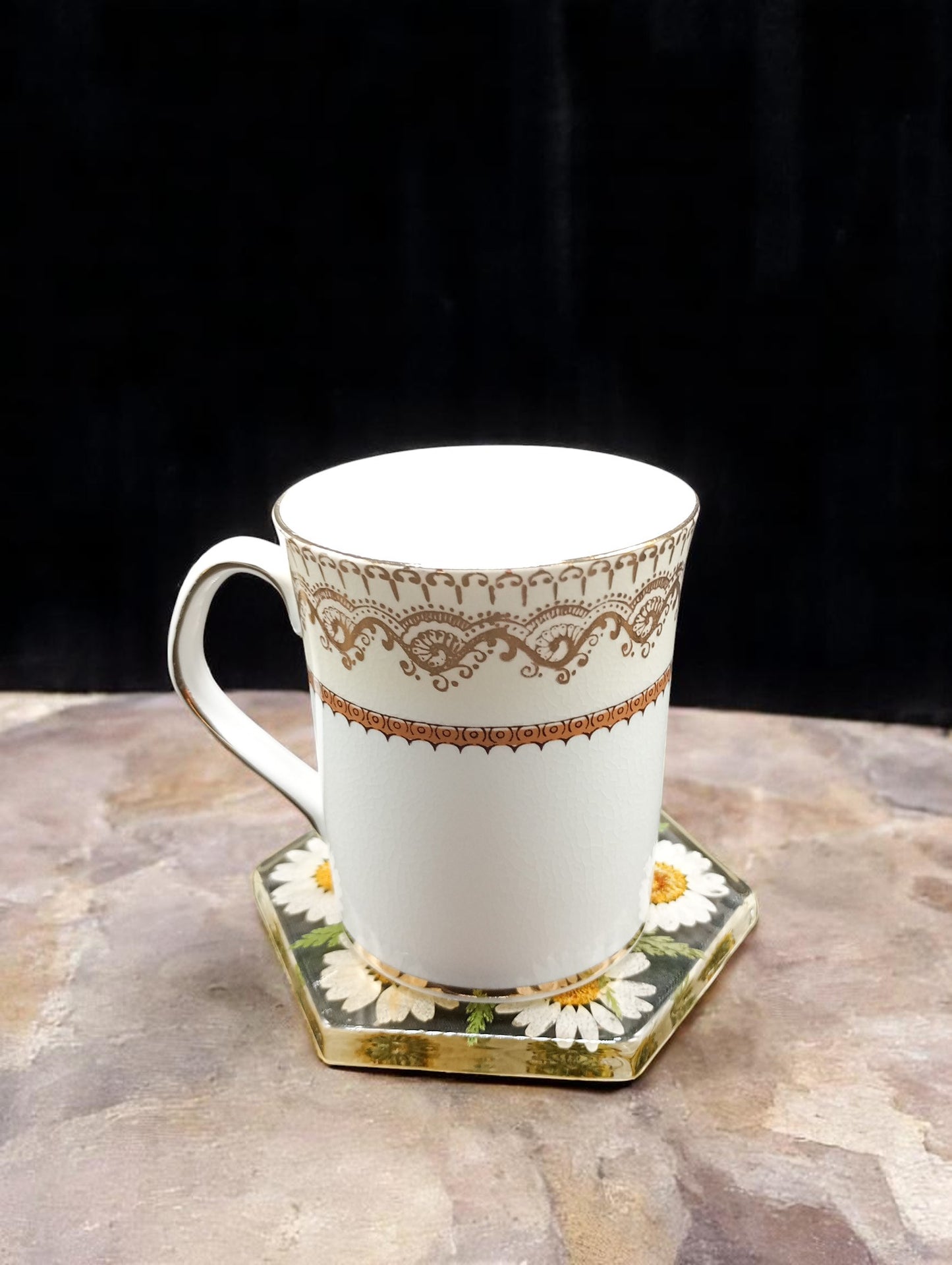 FLO's Daisy Delight Coaster Set