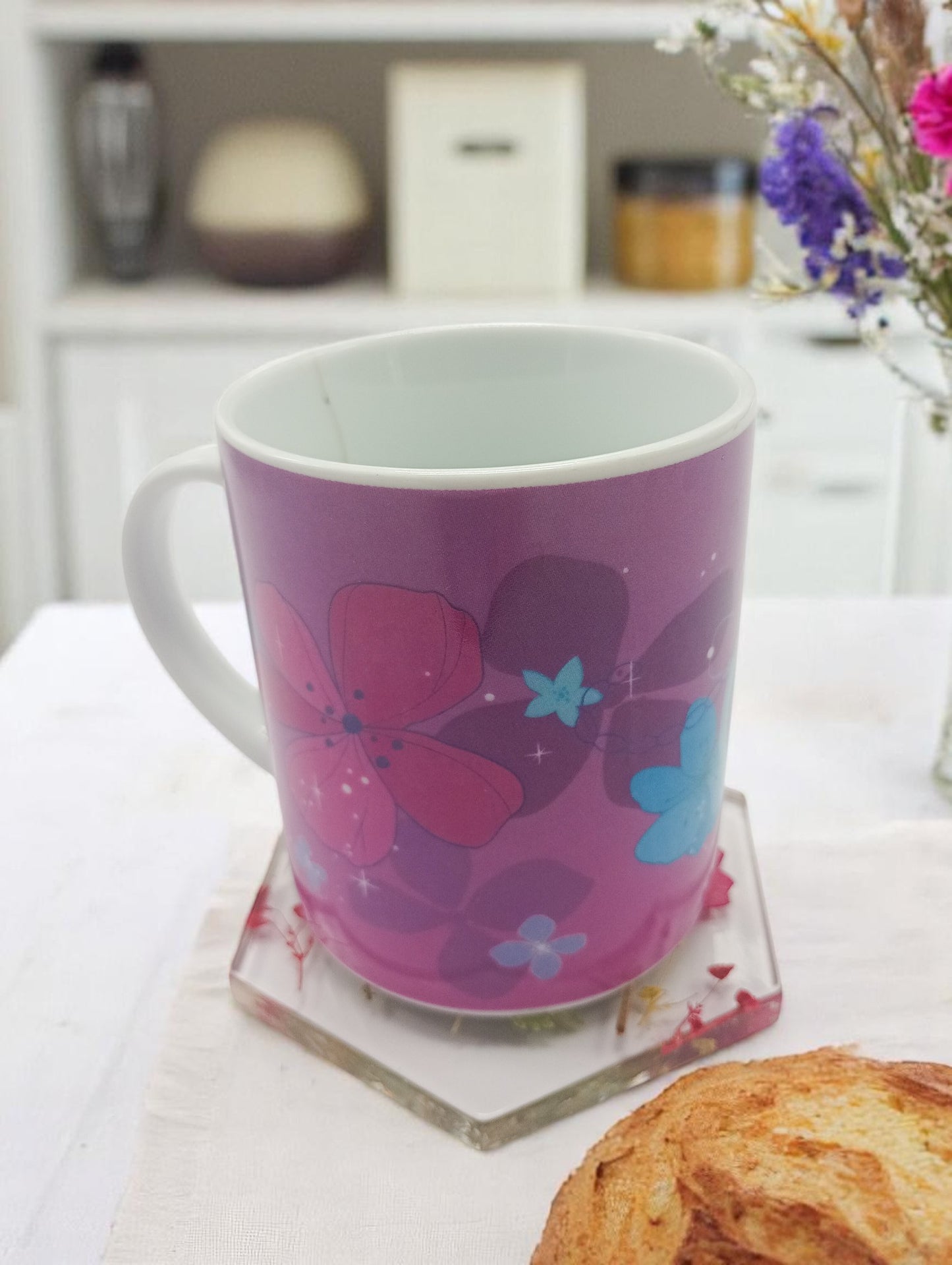 FLO's Floral Vintage Blossom Mix Coaster