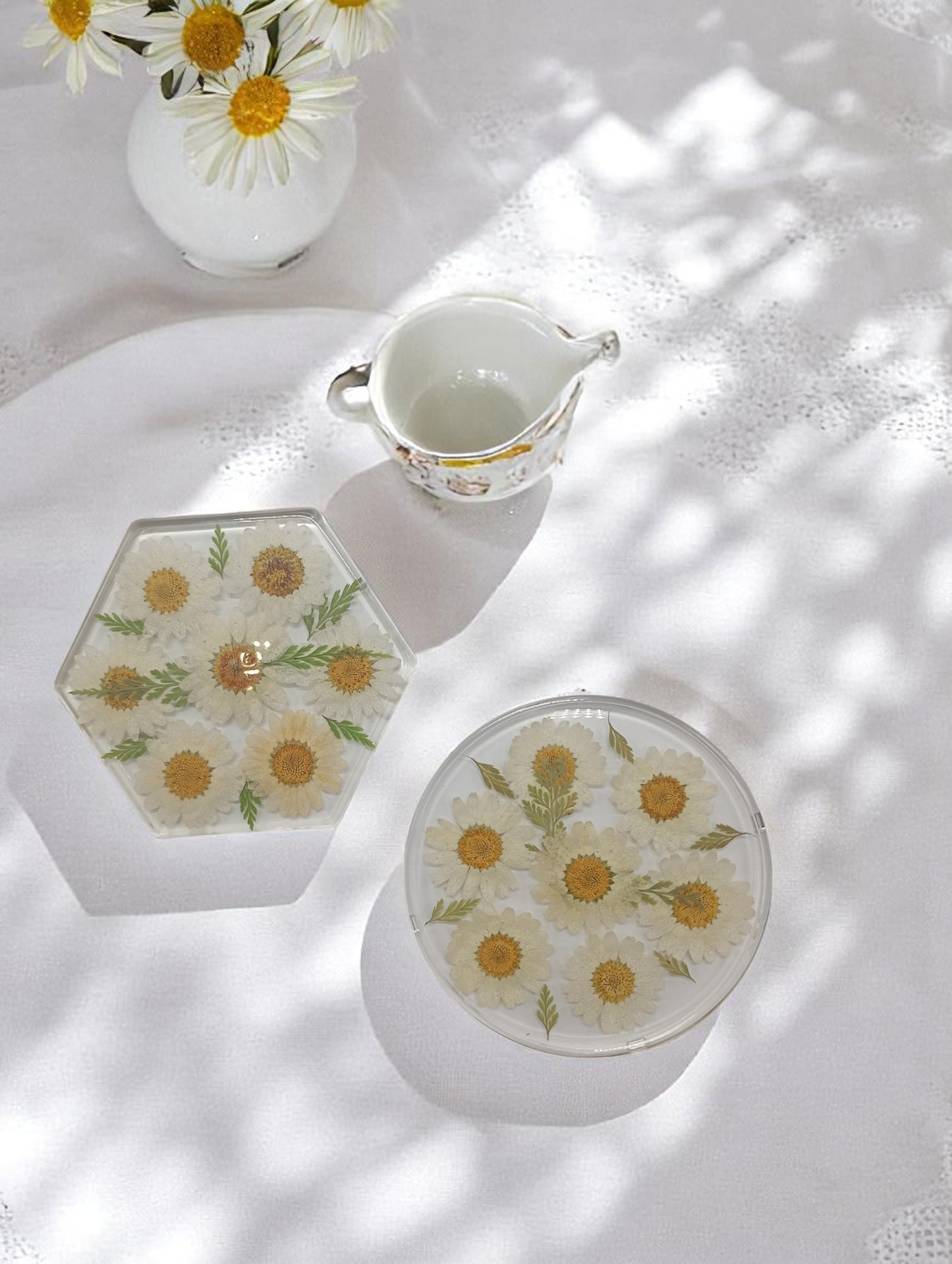 FLO's Daisy Delight Coaster Set