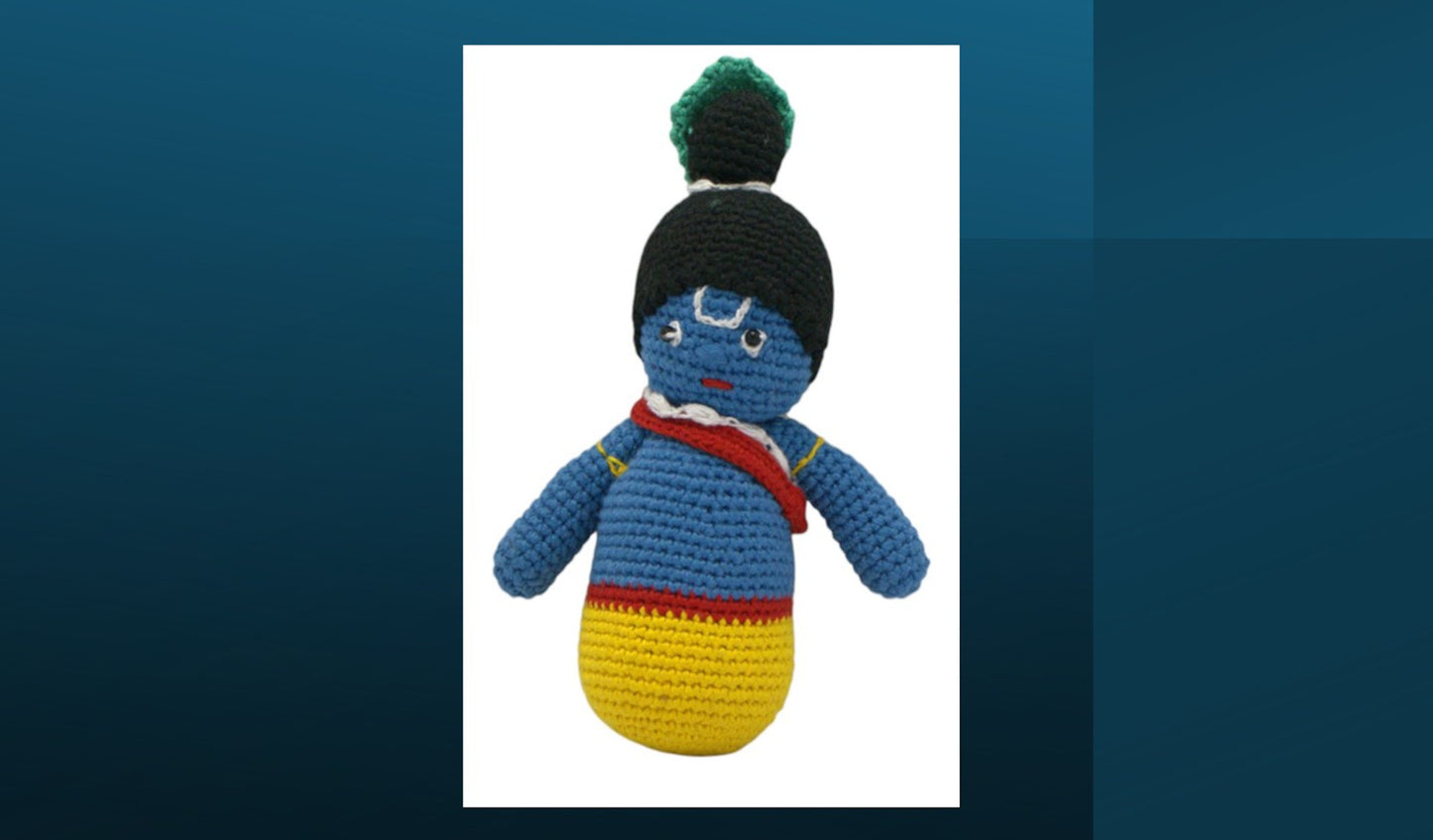 Enchanted Wonder – Krishna Crochet Toy