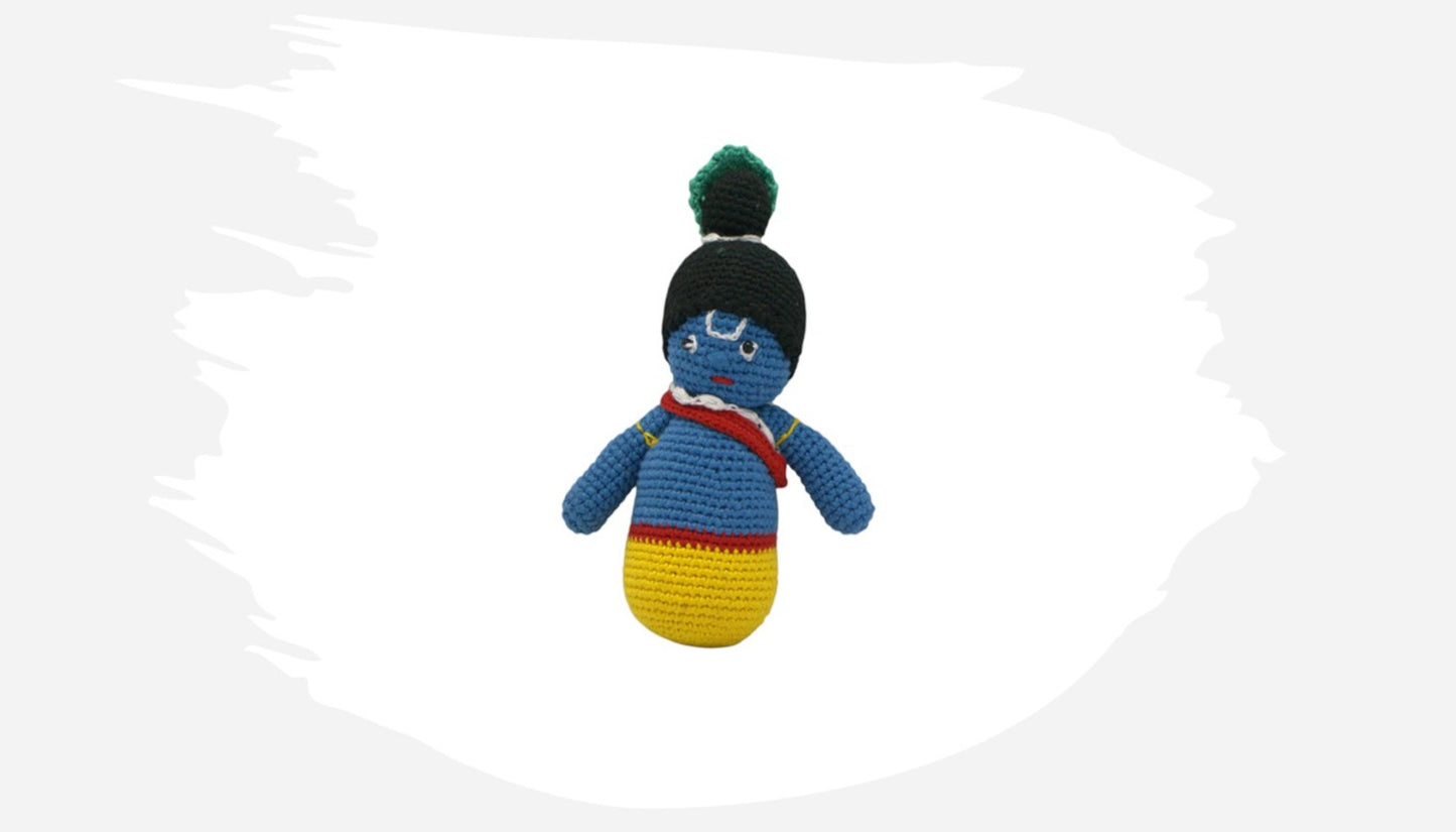 Enchanted Wonder – Krishna Crochet Toy