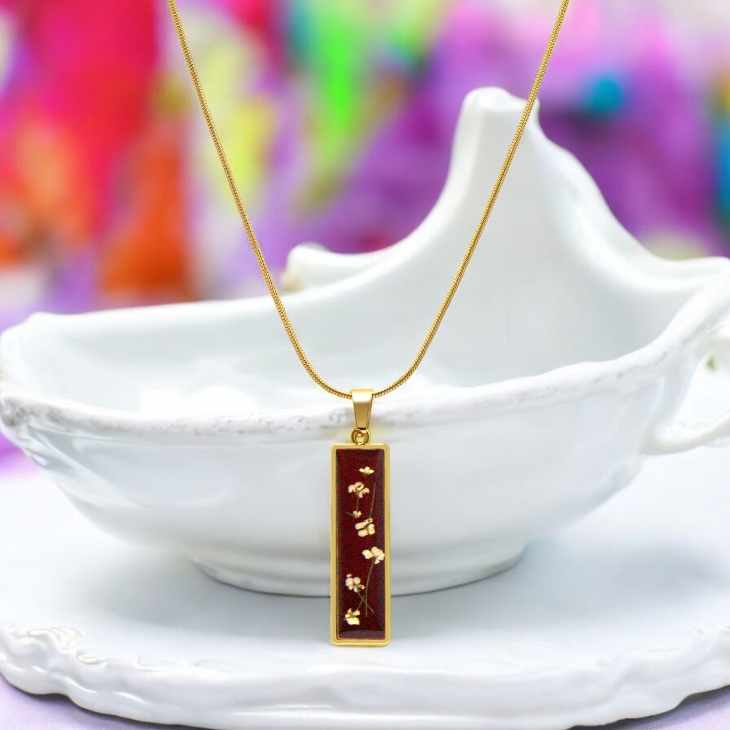 FLO's Crimson Grace Queen Lace Pendant