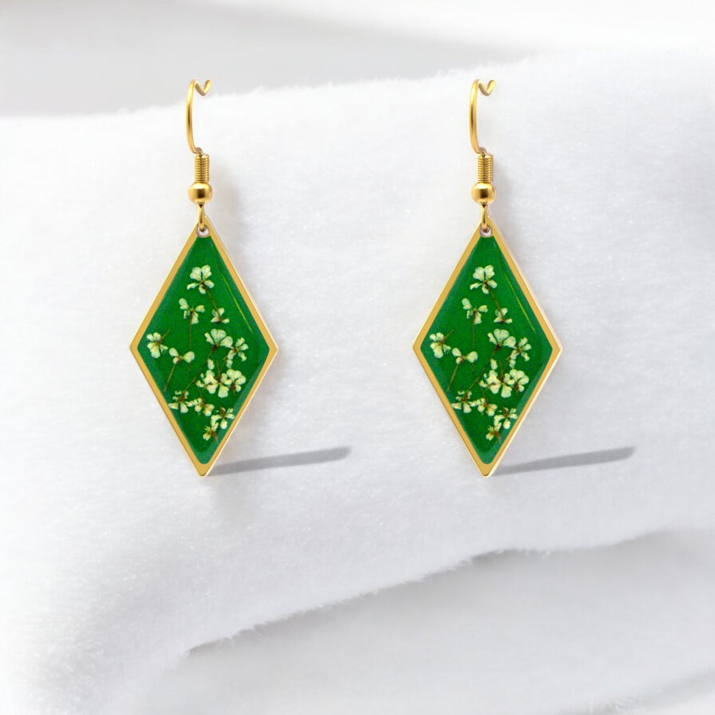 FLO's Emerald Harmony Earrings