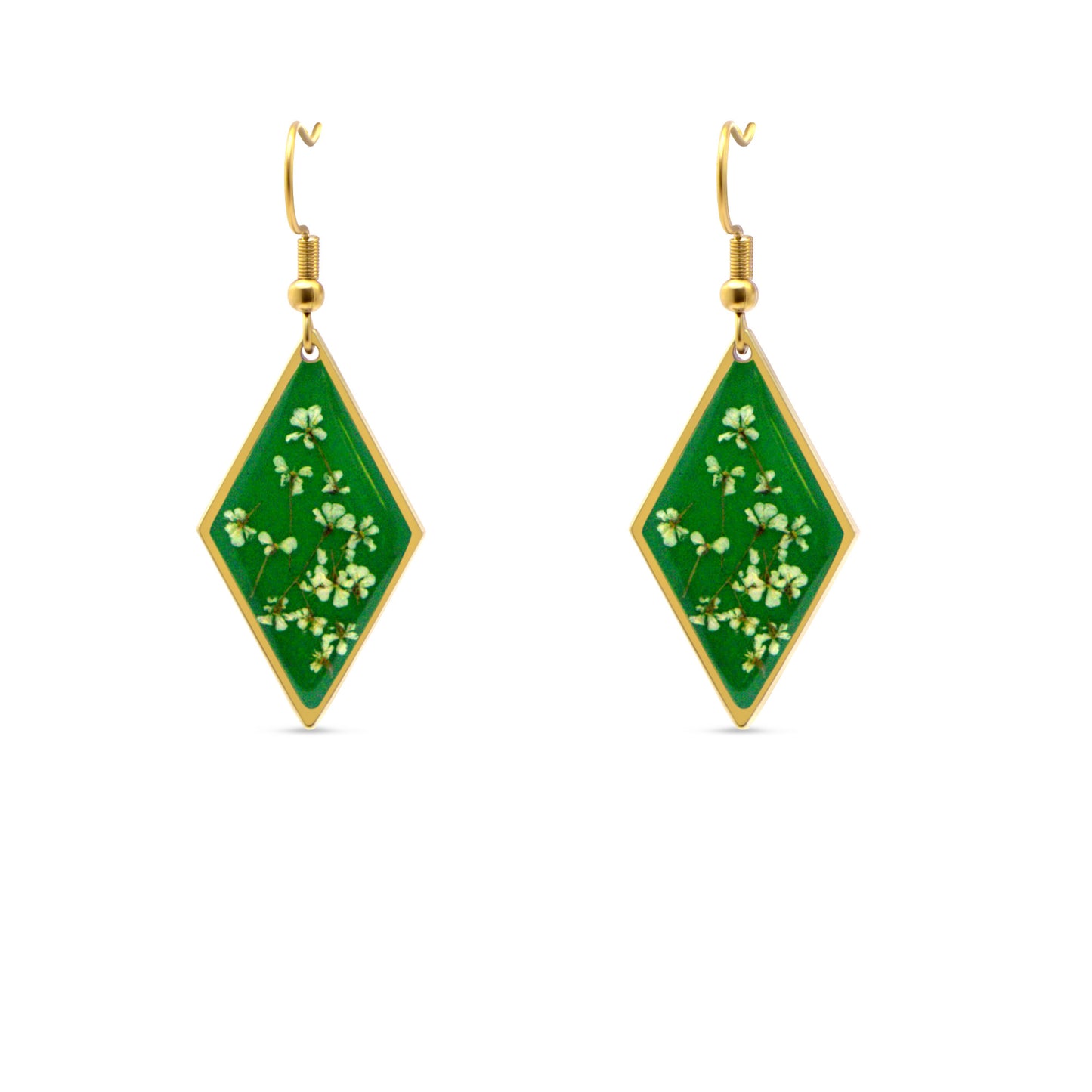 FLO's Emerald Harmony Earrings