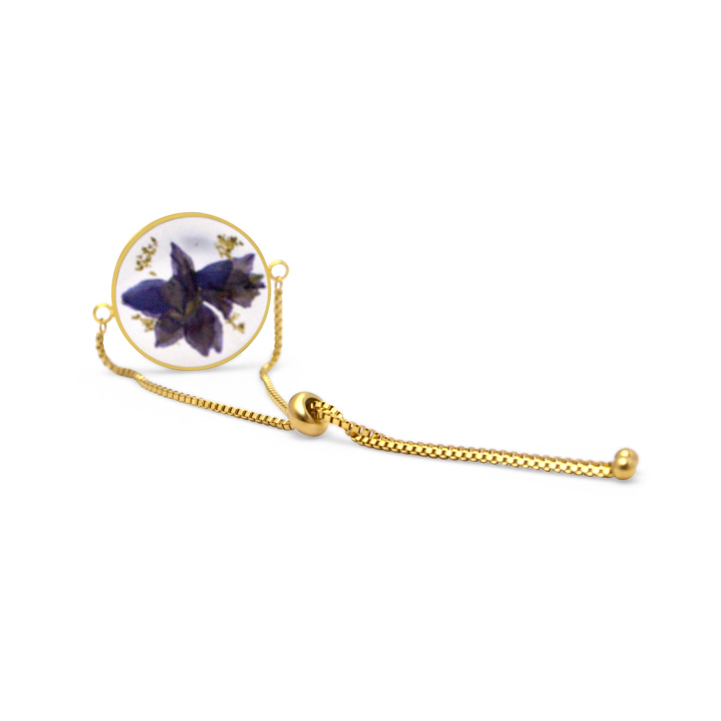 FLO's Royal Bloom Larkspur Bracelet