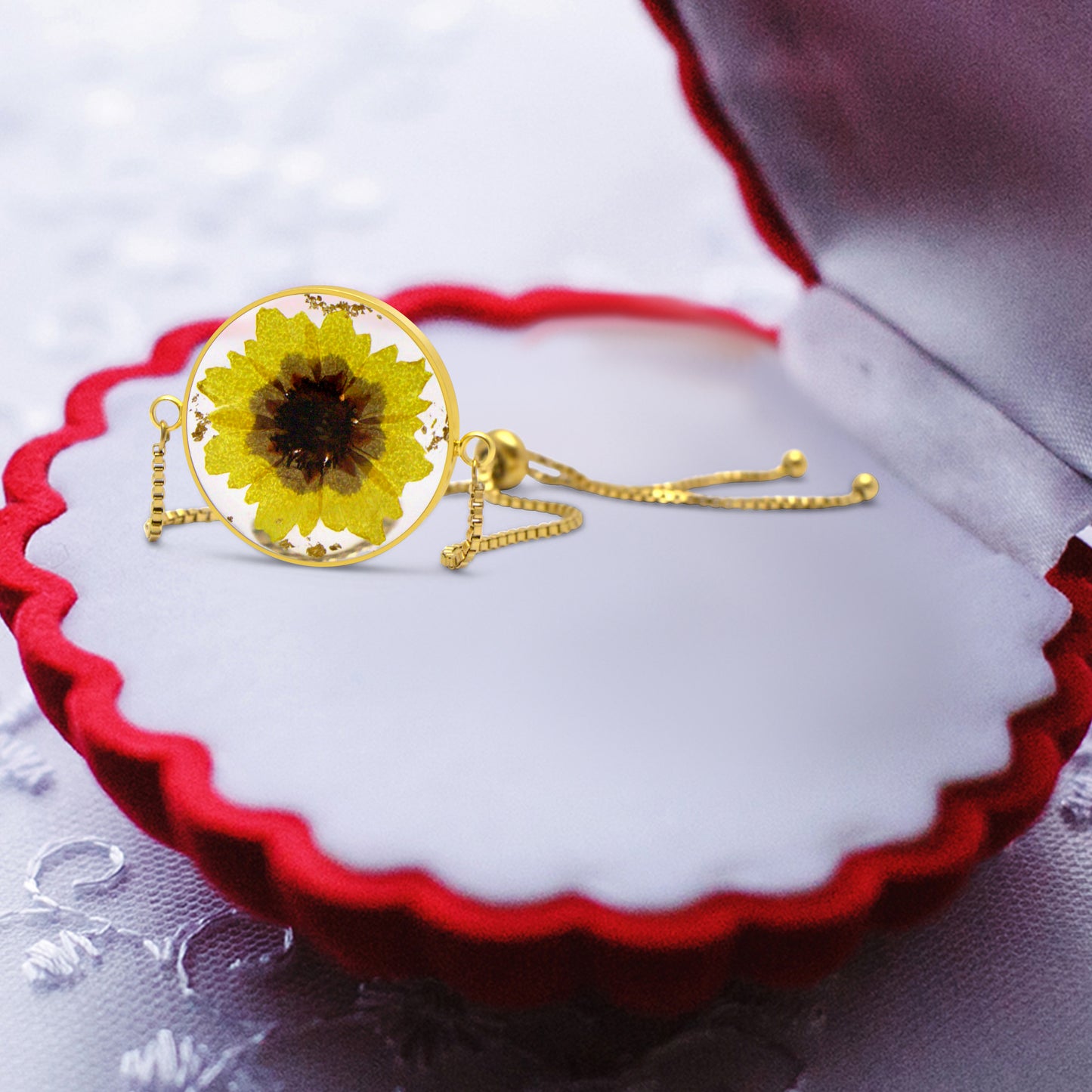 FLO's Golden Glow Bracelet