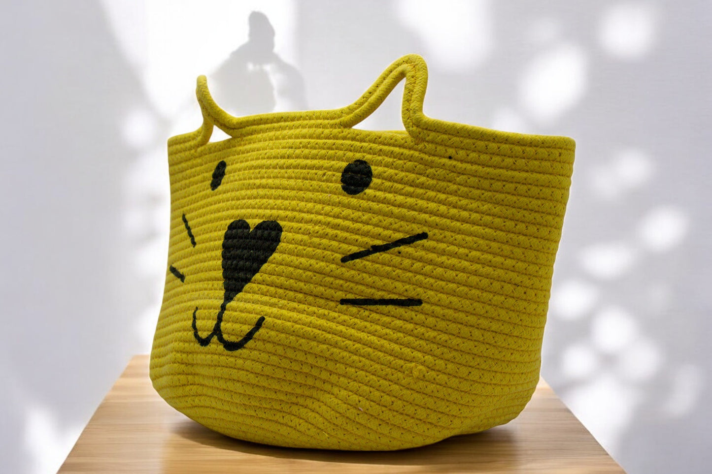 Playful Kitty Crochet Basket Set