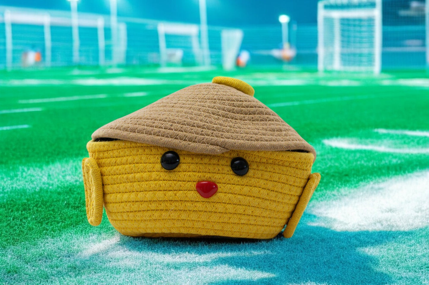 Happy Dumpling Crochet Basket