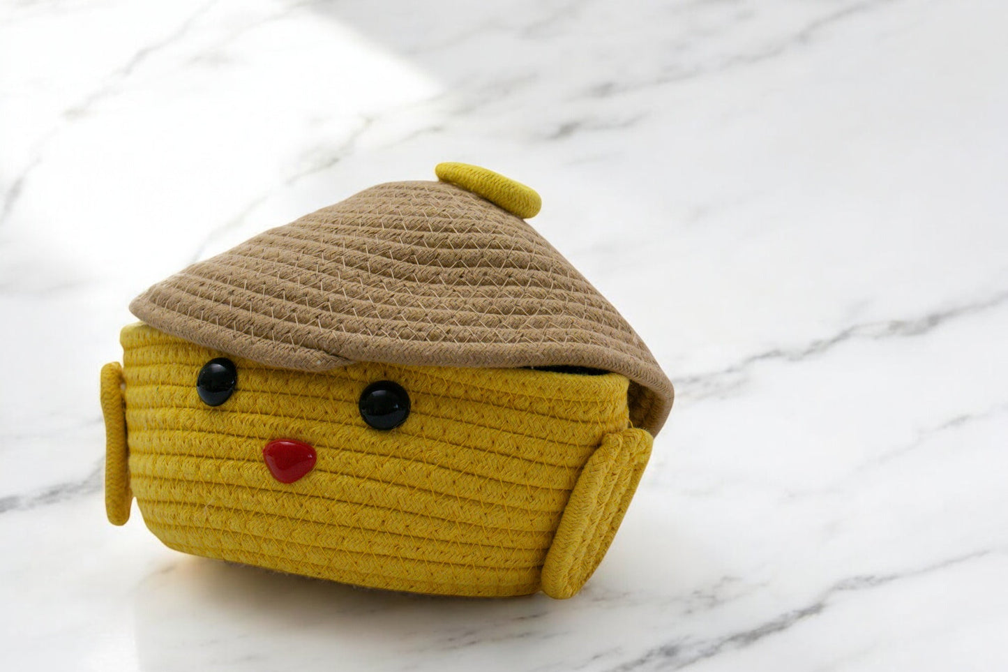 Happy Dumpling Crochet Basket