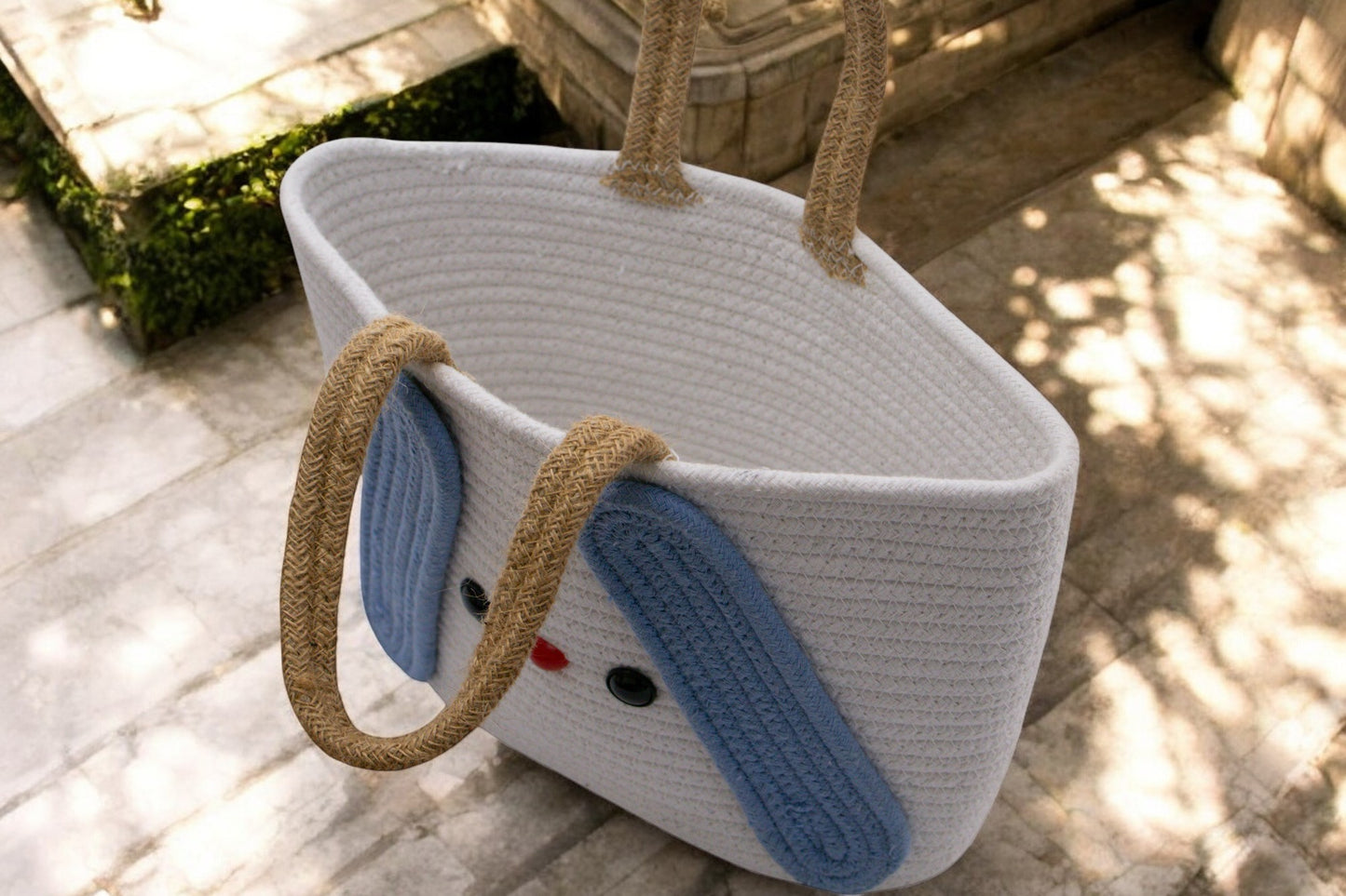Snow Bunny Crochet Tote