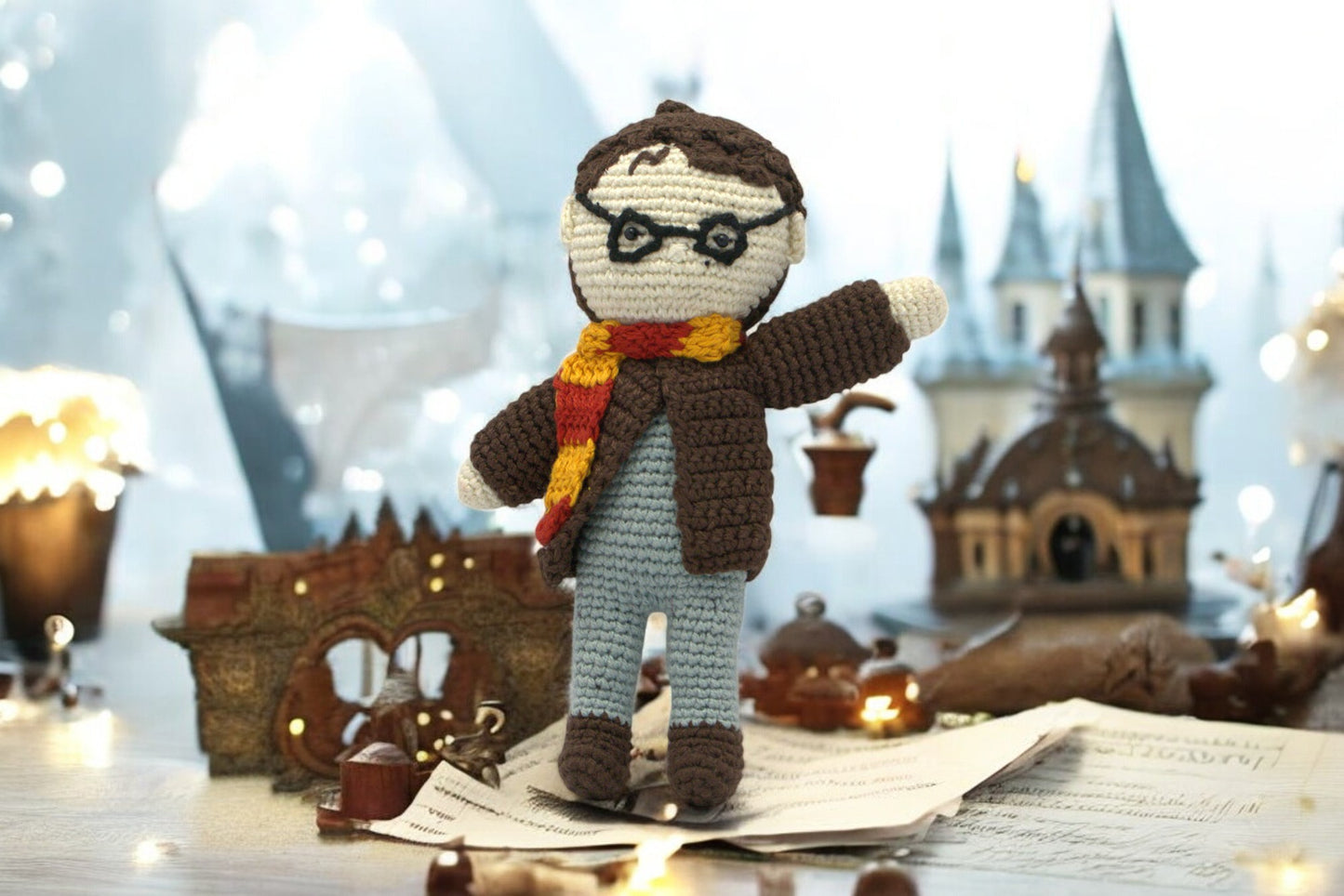 Wizard Extraordinaire – Harry Potter Crochet Toy