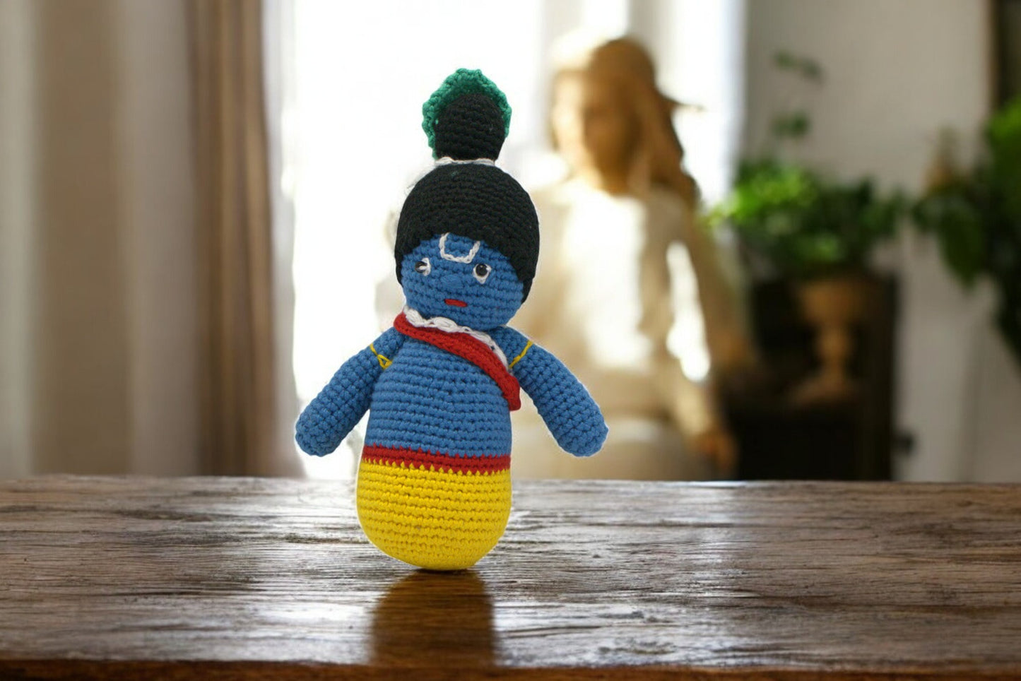 Enchanted Wonder – Krishna Crochet Toy