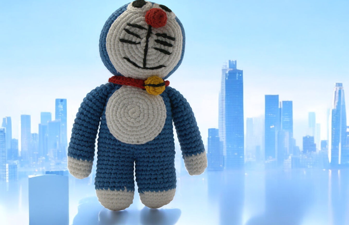 Robo-Buddy – Doraemon Crochet Toy