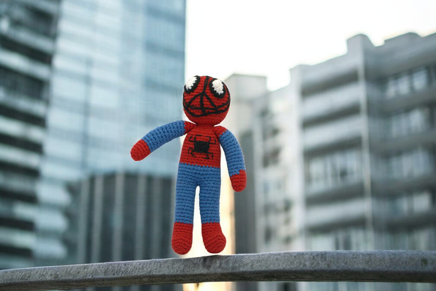 Friendly Neighborhood Hero – Spiderman Crochet Toy
