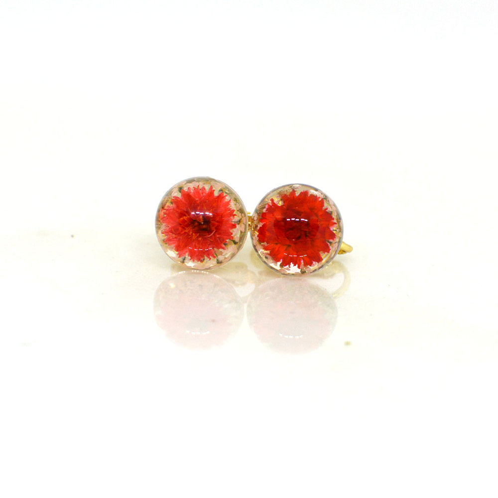 FLO's Scented Carmines Real Dried Flower Earrings