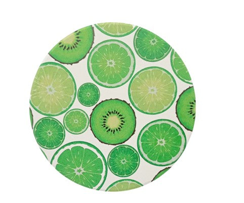 FLO's Green Citrus Delight Coaster