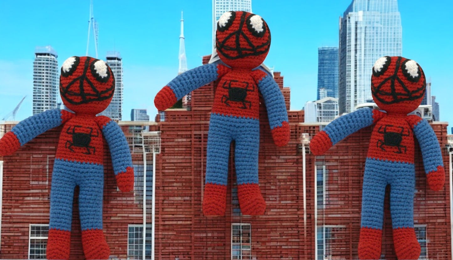 Friendly Neighborhood Hero – Spiderman Crochet Toy