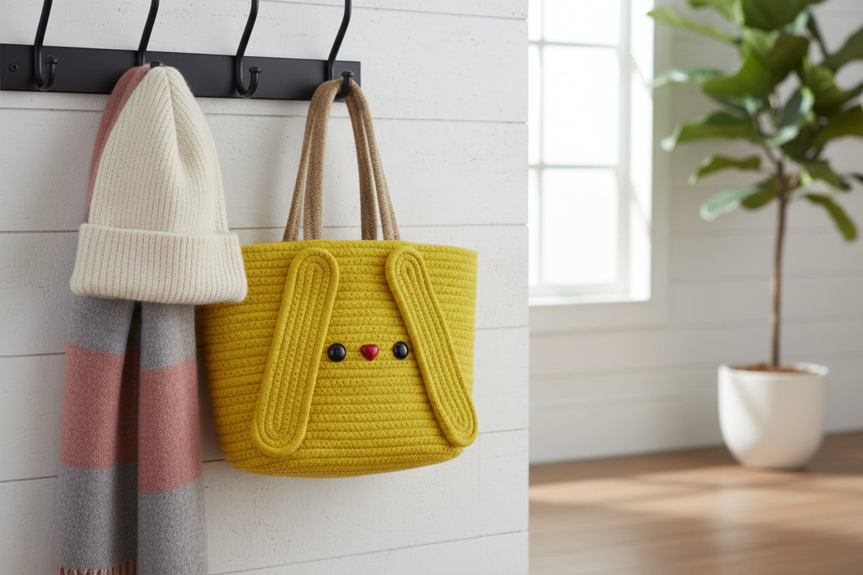 Sunny Bunny Crochet Tote