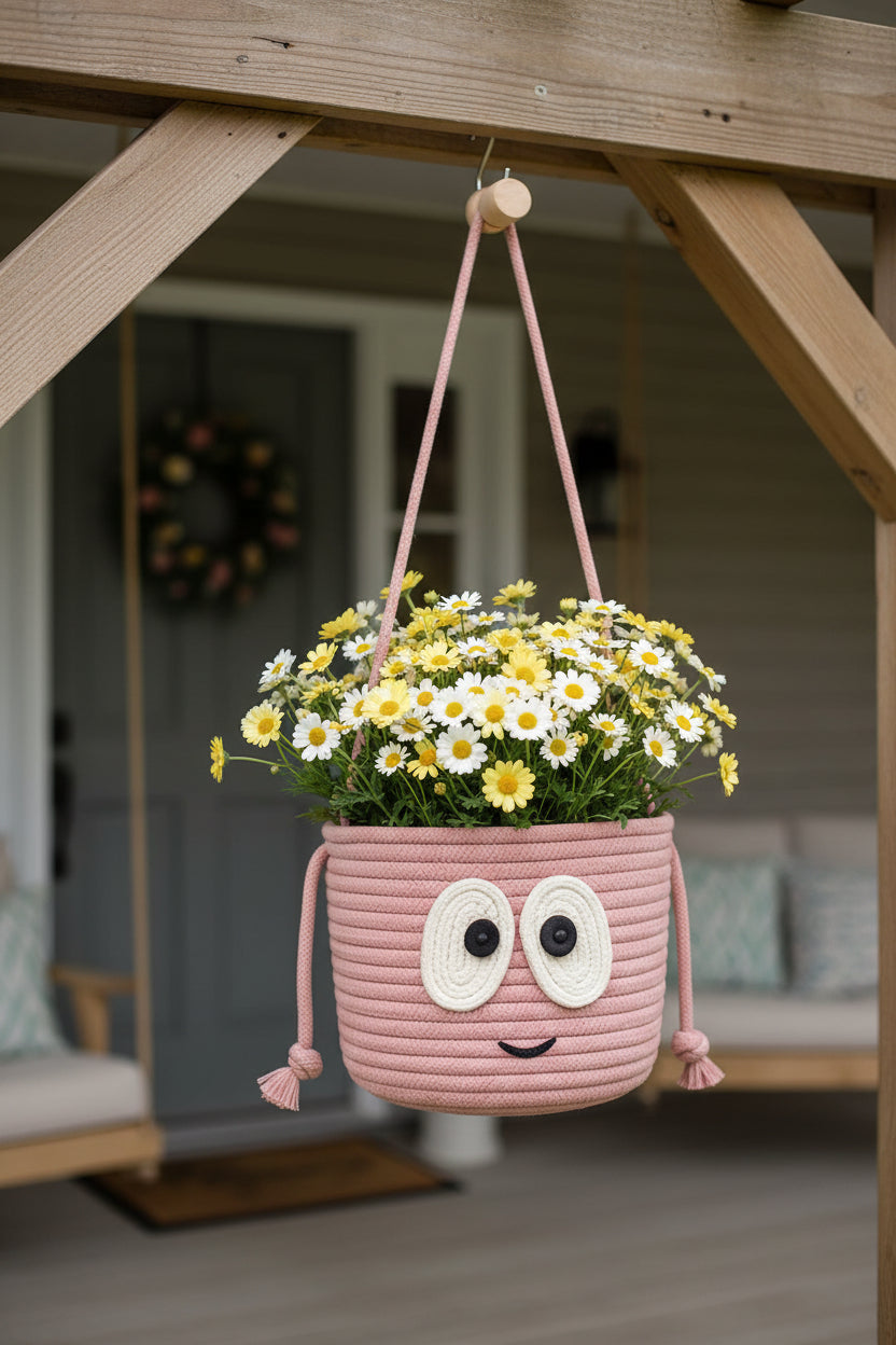 Peek-a-Boo Owl Crochet Bag Set